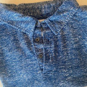 Coastaoro Blue and White Polo Size XL
